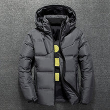 Load image into Gallery viewer, New Winter Jacket Men High Quality Fashion Casual Coat Hood Thick Warm Waterproof Down Jacket Male Winter Parkas Outerwear